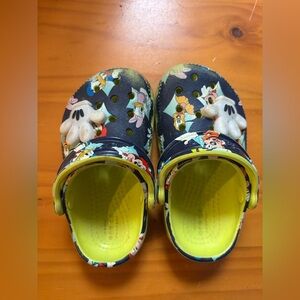 Mickey Mouse Disney Crocs size 6 toddler